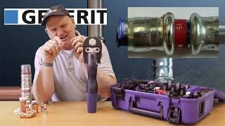 Press fittings are they the future ? Tutorial on how to use Geberit press guns and mapress fittings