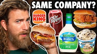 Surprising Foods Made By The Same Company