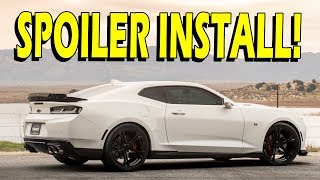 ACS Composite Deck Lid Spoiler Guide - 16-21 Camaro