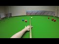 snooker headcam century 134 kick on the pink