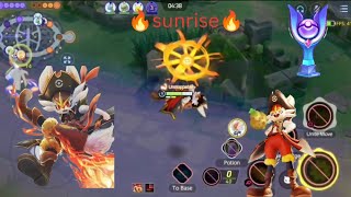 Pokemon unite sunrise Game GOD play