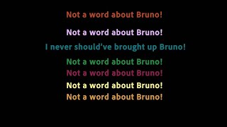 We Don't Talk About Bruno Karaoke (ALL PARTS)