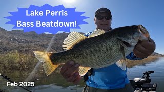 Bass Beatdown at Perris Lake.