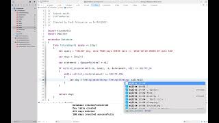 SQLite in Xcode - SELECT