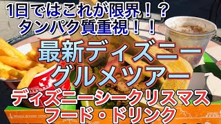 【最新ディズニーグルメ】ディズニーシークリスマス2021　フード・ドリンクツアー