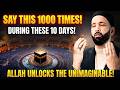 Don't Waste These 10 Days! The Best Dhikr For Dhul Hijjah & Arafah | Dr. Omar Suleiman