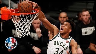 Giannis Antetokounmpo's stellar performance leads Bucks vs. Nets | NBA Highlights