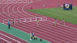 H30　福井国体　成年女子400mH　予選3組