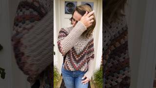 Crochet a poncho with me! It’s he Not Your Average Granny Crochet Along has begun! #crochet