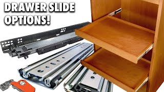 Drawer Slides 101: Exploring All Your Options!