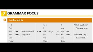 Interchange Intro U10.7 GRAMMAR FOCUS