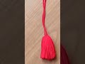 EASY TASSEL DIY| HOW TO MAKE TASSELS l #TASSLE DIY FOR DECORATION #viralshorts #shortvideo #tassels