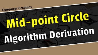 Midpoint circle algorithm derivation in computer graphics Bangla\computer graphics Bangla tutorail.