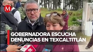 Autoridades refuerzan seguridad en Texcaltitlán; continúan las investigaciones