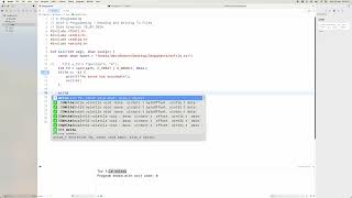 #149 C Programming - Reading and Writing To Files