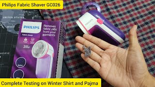 Philips Fabric Shaver GC026 | Removes Fabric Lint/ Pills From Winter Clothes 🔥🔥🔥