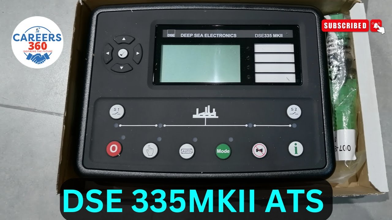 Dse335 Mkii Ats Configuration And Wiring Youtube