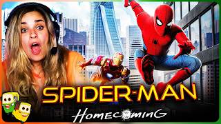 SPIDER-MAN: HOMECOMING Movie Reaction! | First Time Watch | Marvel