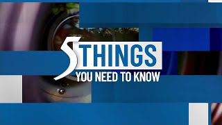 Friday, Nov. 7, 2025: 5 things you need to know