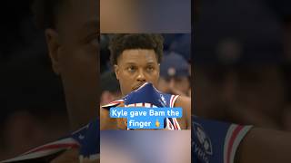 Kyle Lowry gave the middle finger to Bam Adebayo and the Heat ☠️