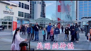 古筝【美丽的神话】被外国人包围在海边了