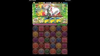 【パズドラ】クンプー降臨 壞滅級 周回 ゼウスGIGA