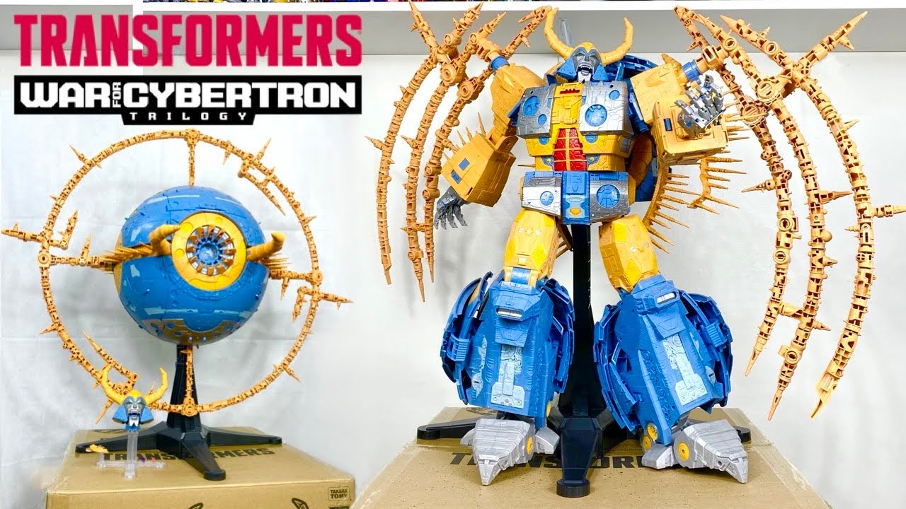 Haslab Transformers War For Cybertron Unicron Review Youtube