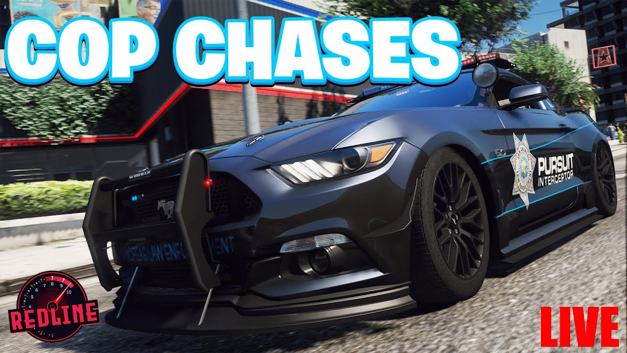 Gta 5 Roleplay Live Cop Chases And Moreâ Redlinerp Youtube
