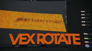 Rotation with VEX - Houdini Tutorial