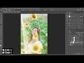 【photoshop】曇りの画像に光を加える方法