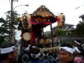 2010.9.26　八幡囃子保存会さまにて・・・やっちゃいました