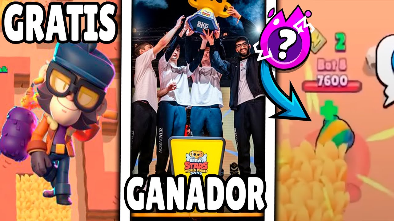 NUEVO BRAWLER *MICO* ZETA GANA EL MUNDIAL 🏆 Y NUEVA HIPERCARGA 😱 - YouTube