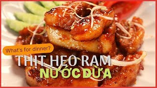 Cách làm Thịt Ram Nước Dừa | Nữ Nhi Food 158