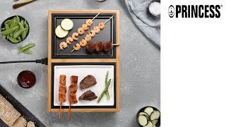 Princess 104020 Dinner4two Pure – Suitable for 2 persons – New way of teppanyaki style cooking