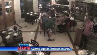 Criminosos assaltam galeteria na SC-401