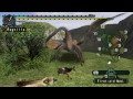 monster hunter freedom walkthrough episode 3 part 2 a blue one