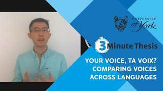 Your voice, ta voix? Comparing voices across languages