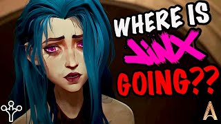 Jinx is ALIVE but where is she going??- Arcane