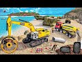 JCB Highway Construction Simulator 3D - Heavy Excavator Builder Road - Android Gameplay