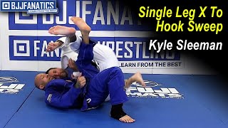 Single Leg X To Hook Sweep by Kyle \