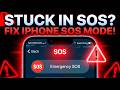 How to Get iPhone Out of SOS Mode