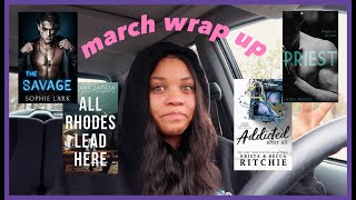 everything i read in march! *monthly reading wrap up*