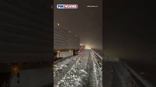 Watch: Heavy Snow Prompts Chain Control Laws Near Nevada State Line