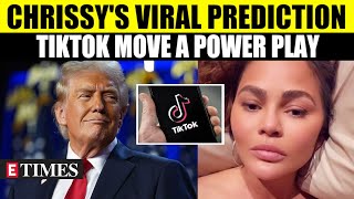 Chrissy Teigen Slams Donald Trump Over TikTok Ban Drama, Calls Out Youth Manipulation | Watch