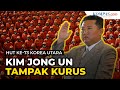 Kim Jong Un Tampak Kurus Saat Hadiri Parade Militer HUT Ke-73 Korea Utara