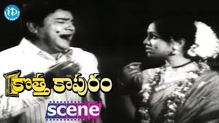 Kotta Kapuram Movie Scenes - Krishna Marries Bharati || Chandra Mohan || Rajanala