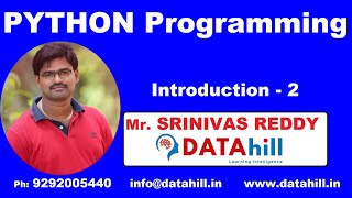 Python Programming 2 - DATAhill Solutions