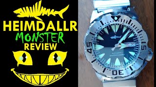 Heimdallr Automatic Sharkey Ocean / Seiko Monster SKX Homage Review