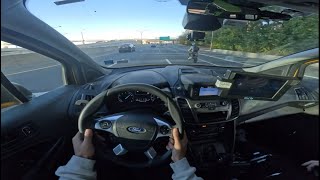 taxi cuttin up in traffic (@not.license  POV) (extended version) (with music)