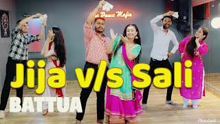 Battua | Jija v/s Sali | Wedding choreography | Easy Bhangra | The Dance Mafia